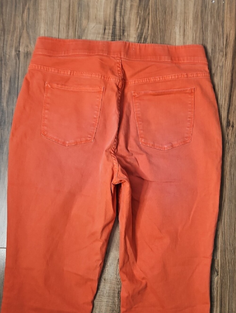 Soft Surroundings Women’s Orange Stretch Pull On Pants Large - Picture 9 of 10